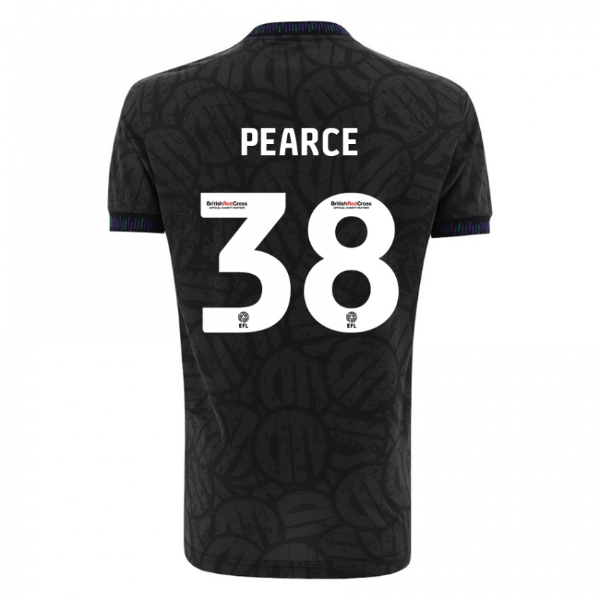 Niño Camiseta Manon Pearce #38 Negro 2ª Equipación 2023/24 La Camisa México