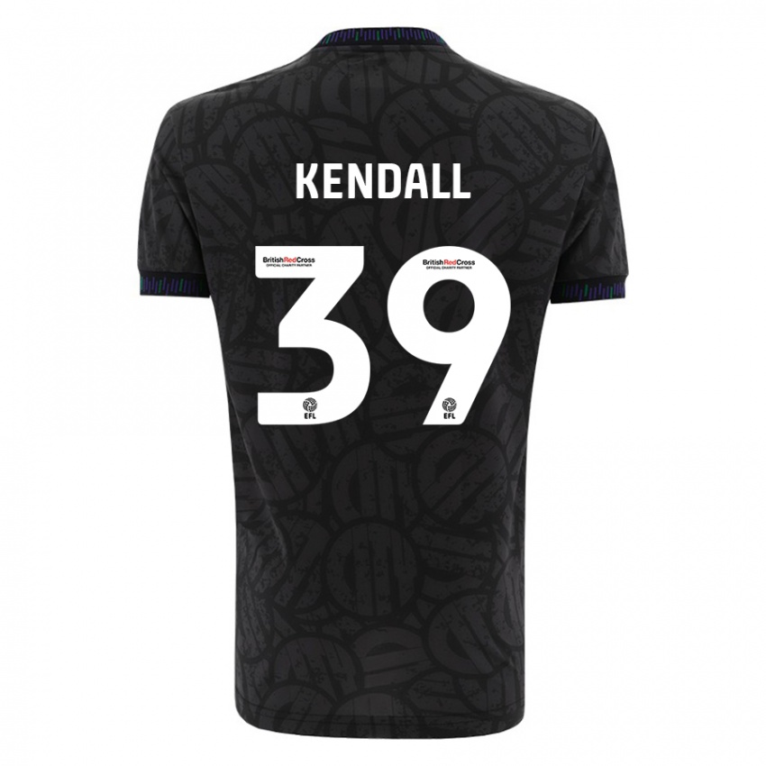 Niño Camiseta Maya Kendall #39 Negro 2ª Equipación 2023/24 La Camisa México