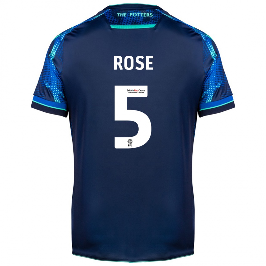 Niño Camiseta Michael Rose #5 Armada 2ª Equipación 2023/24 La Camisa México