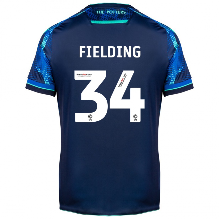 Niño Camiseta Frank Fielding #34 Armada 2ª Equipación 2023/24 La Camisa México