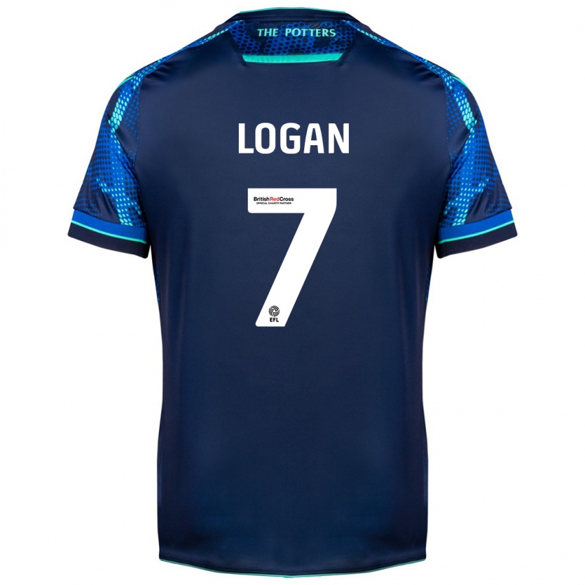 Niño Camiseta Heidi Logan #7 Armada 2ª Equipación 2023/24 La Camisa México