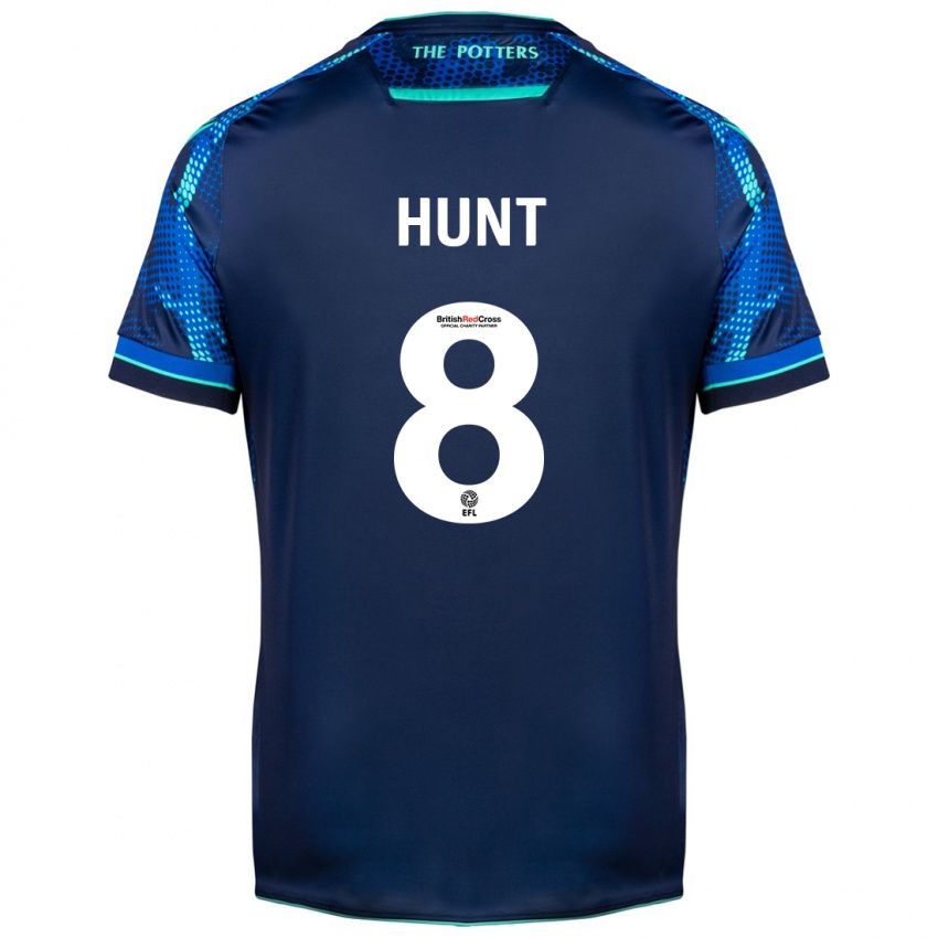 Niño Camiseta Abby Hunt #8 Armada 2ª Equipación 2023/24 La Camisa México