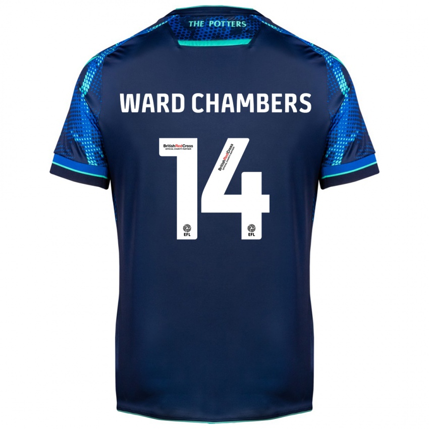 Niño Camiseta Courtnay Ward-Chambers #14 Armada 2ª Equipación 2023/24 La Camisa México