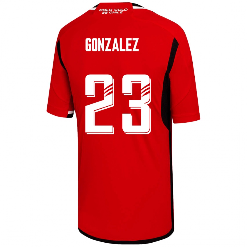Niño Camiseta Ramiro González #23 Rojo 2ª Equipación 2023/24 La Camisa México