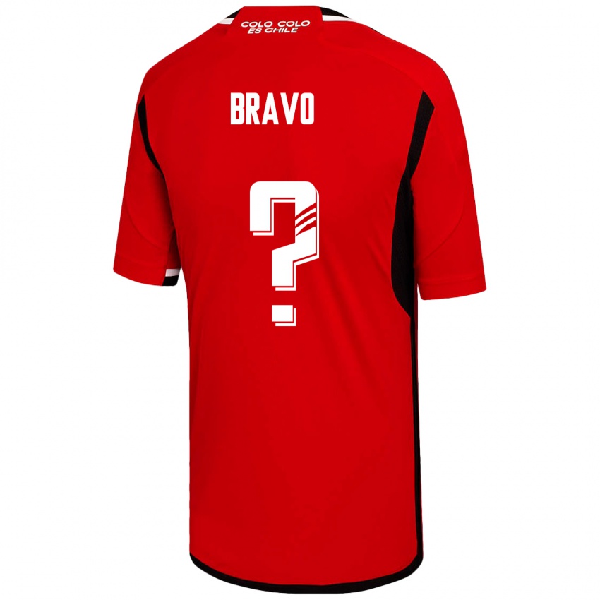 Niño Camiseta Santiago Bravo #0 Rojo 2ª Equipación 2023/24 La Camisa México