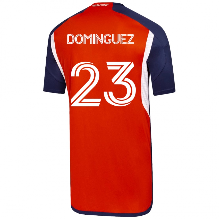 Niño Camiseta Nery Domínguez #23 Blanco 2ª Equipación 2023/24 La Camisa México