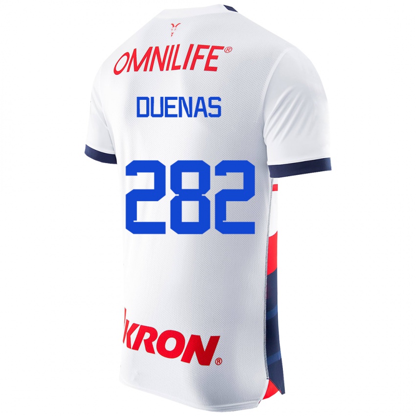 Niño Camiseta Omar Dueñas #282 Blanco 2ª Equipación 2023/24 La Camisa México