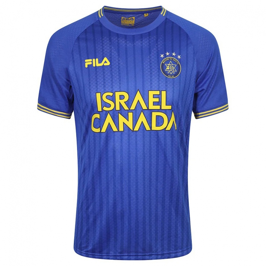 Niño Camiseta Amit Tzur #0 Azul 2ª Equipación 2023/24 La Camisa México