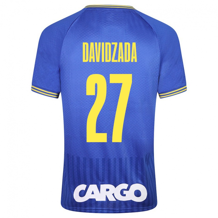 Niño Camiseta Ofir Davidzada #27 Azul 2ª Equipación 2023/24 La Camisa México