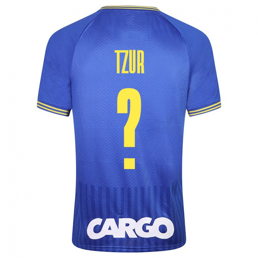 Niño Camiseta Amit Tzur #0 Azul 2ª Equipación 2023/24 La Camisa México