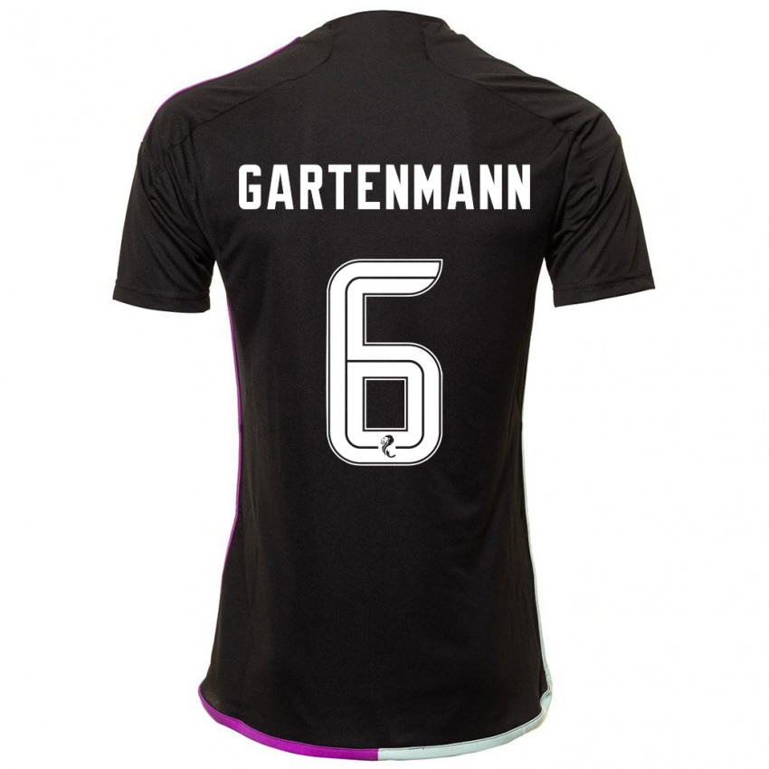 Niño Camiseta Stefan Gartenmann #6 Negro 2ª Equipación 2023/24 La Camisa México