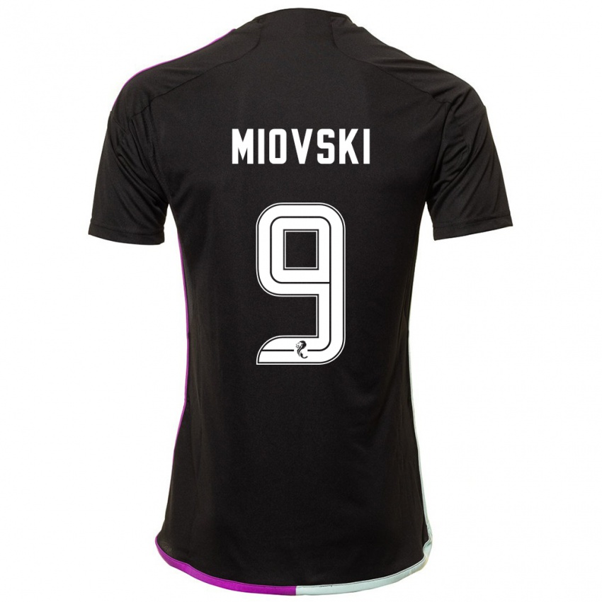 Niño Camiseta Bojan Miovski #9 Negro 2ª Equipación 2023/24 La Camisa México