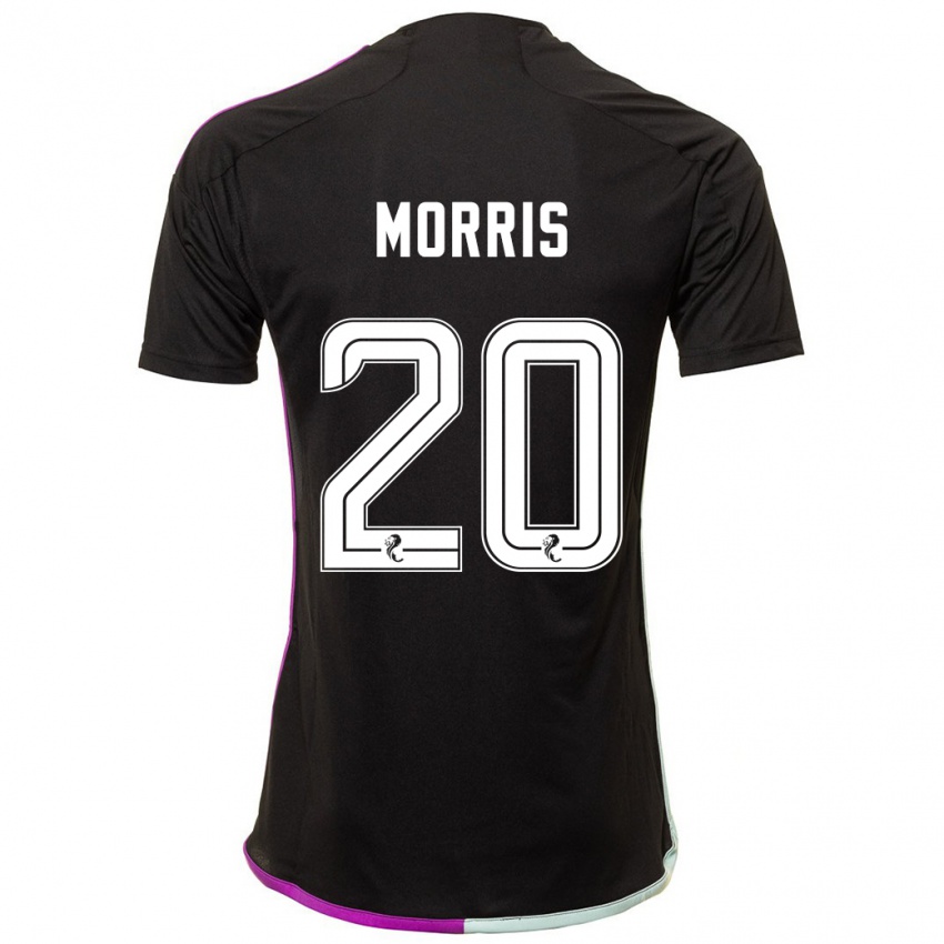 Niño Camiseta Shayden Morris #20 Negro 2ª Equipación 2023/24 La Camisa México