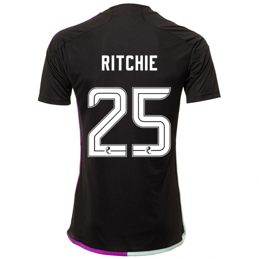 Niño Camiseta Tom Ritchie #25 Negro 2ª Equipación 2023/24 La Camisa México