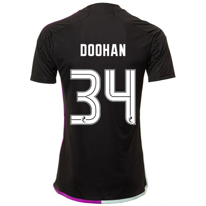 Niño Camiseta Ross Doohan #34 Negro 2ª Equipación 2023/24 La Camisa México