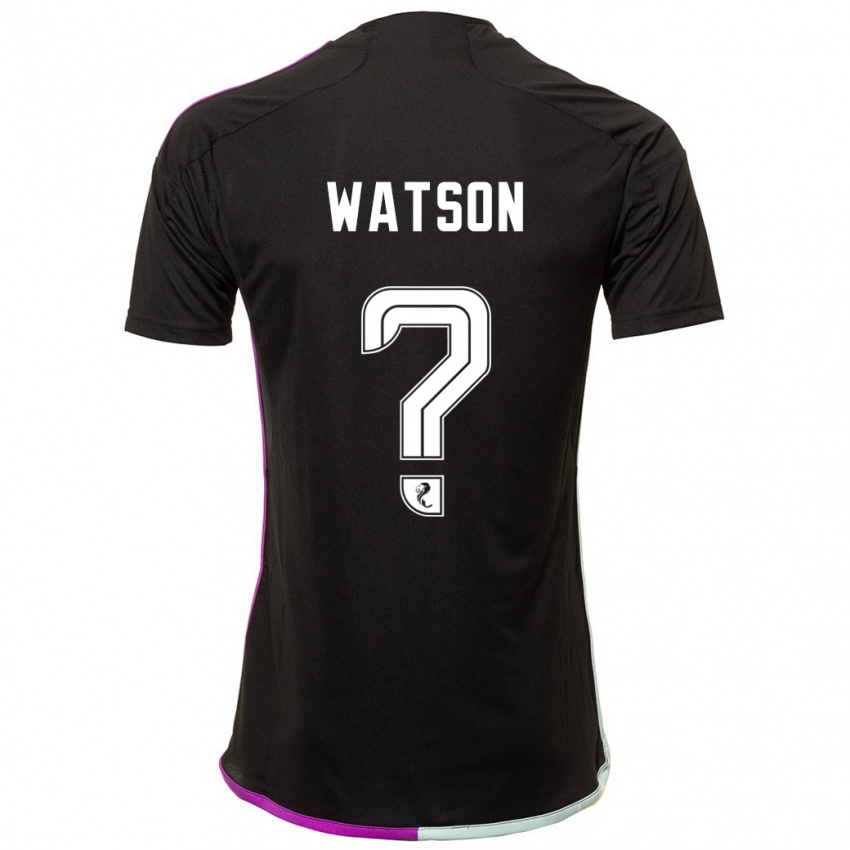 Niño Camiseta Kai Watson #0 Negro 2ª Equipación 2023/24 La Camisa México