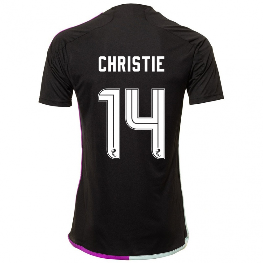 Niño Camiseta Mya Christie #14 Negro 2ª Equipación 2023/24 La Camisa México