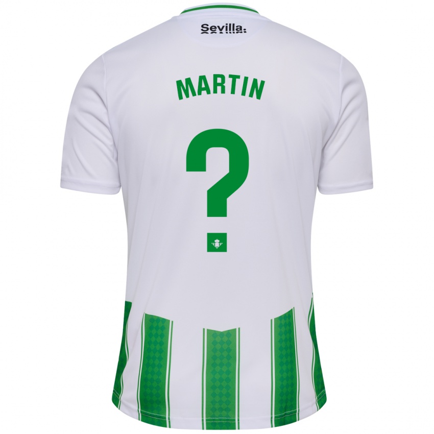 Hombre Camiseta Adrián Martín #0 Blanco 1ª Equipación 2023/24 La Camisa México