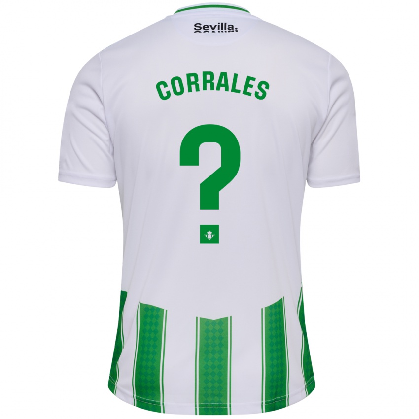 Hombre Camiseta Fran Corrales #0 Blanco 1ª Equipación 2023/24 La Camisa México