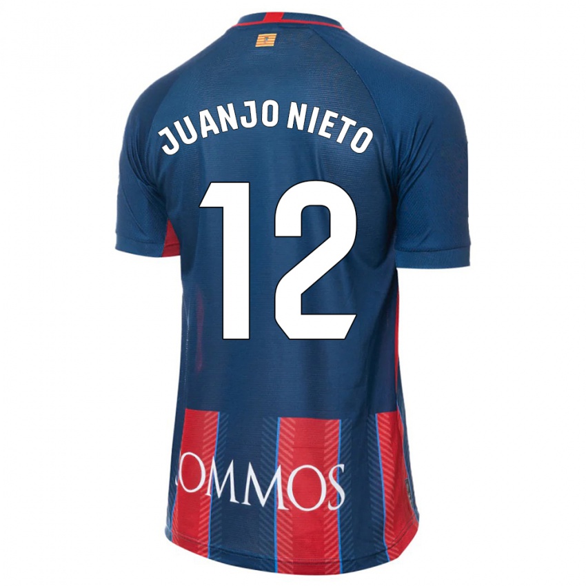Hombre Camiseta Juanjo Nieto #12 Armada 1ª Equipación 2023/24 La Camisa México