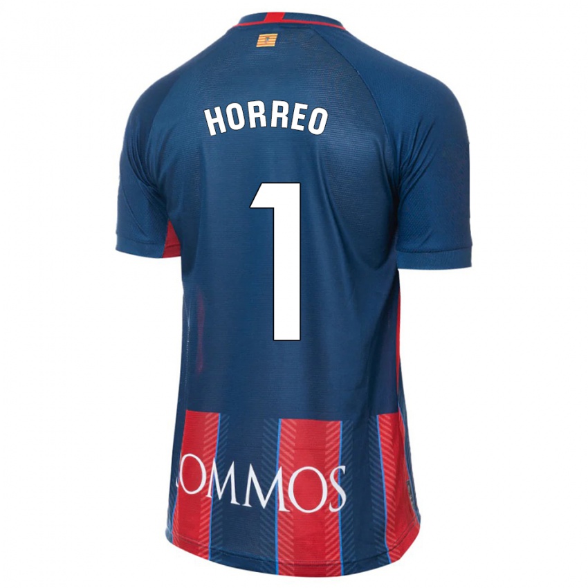 Hombre Camiseta Berto Hórreo #1 Armada 1ª Equipación 2023/24 La Camisa México