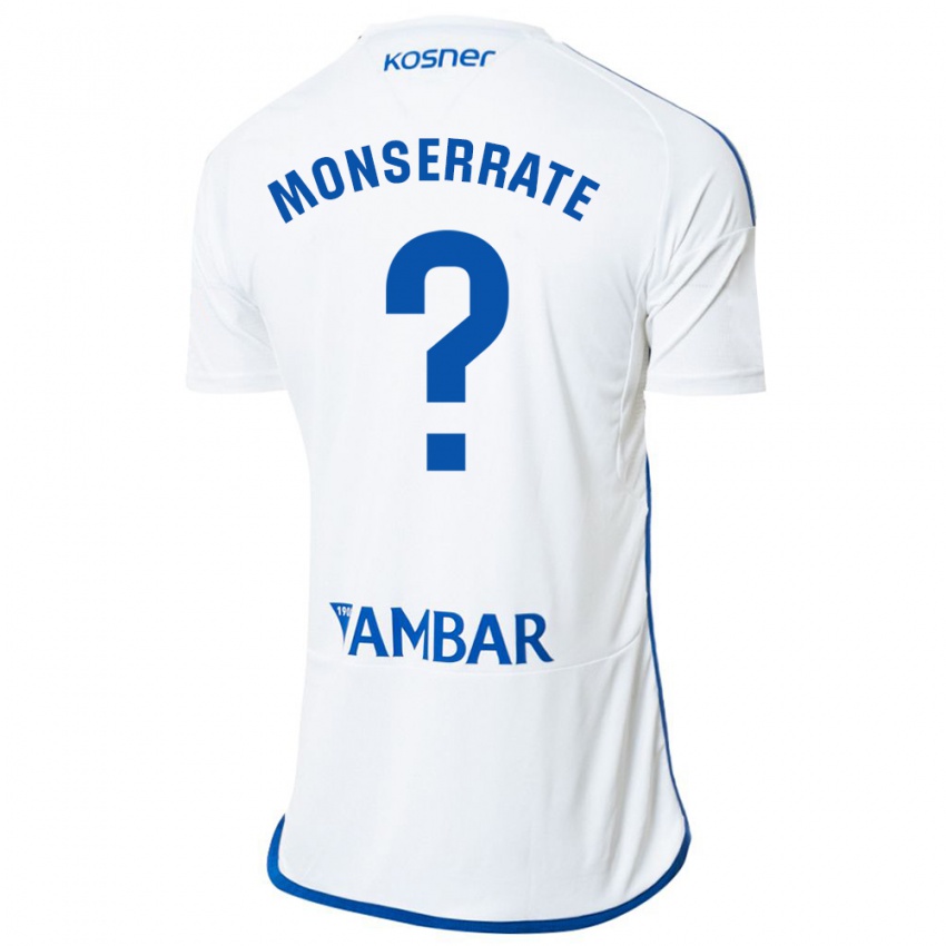 Hombre Camiseta Jano Monserrate #0 Blanco 1ª Equipación 2023/24 La Camisa México