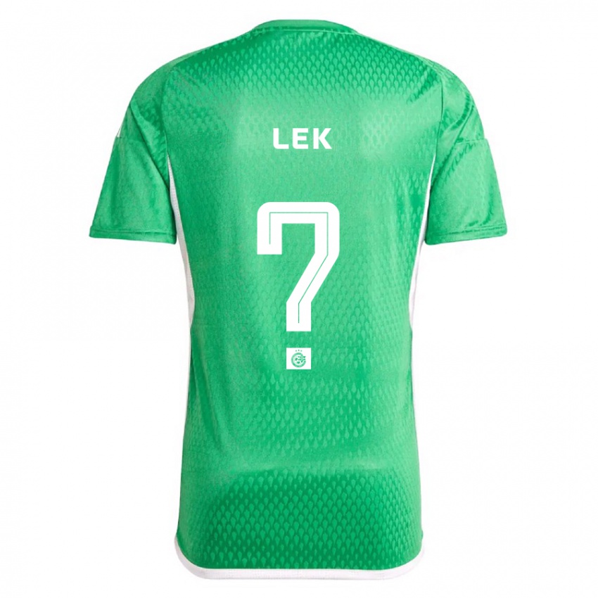 Hombre Camiseta Einan Lek #0 Blanco Azul 1ª Equipación 2023/24 La Camisa México