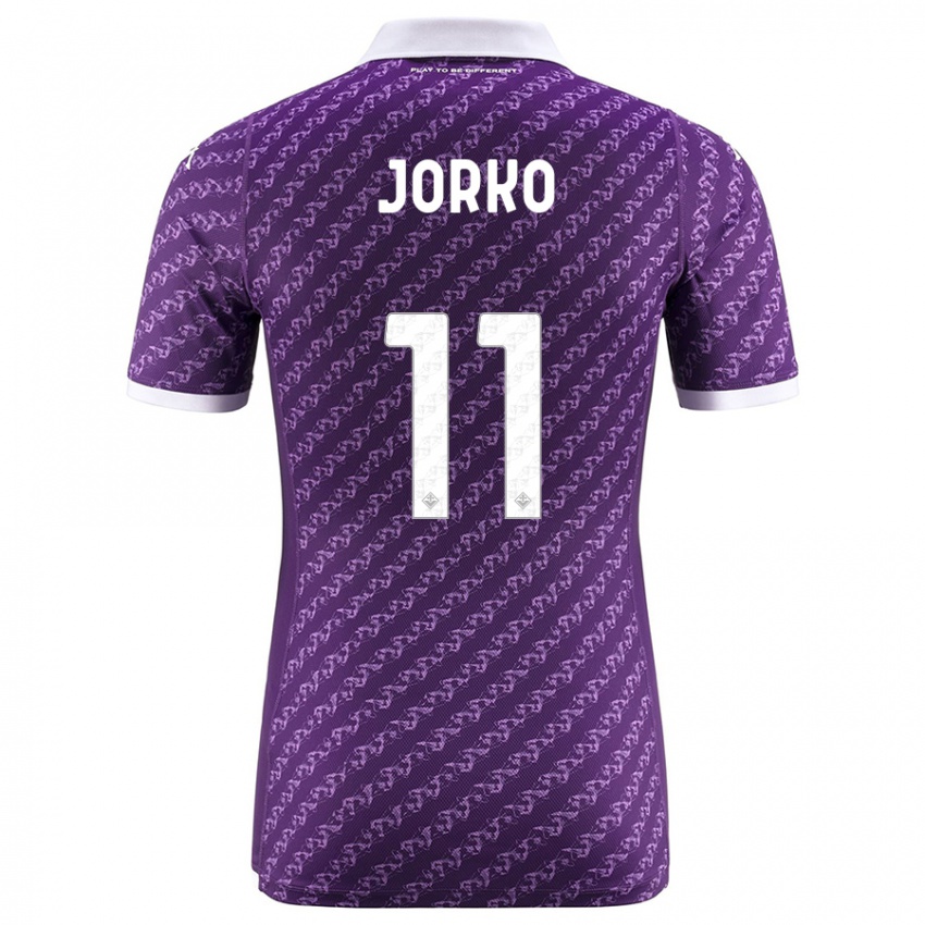 Hombre Camiseta Jonathan Ikone #11 Violeta 1ª Equipación 2023/24 La Camisa México