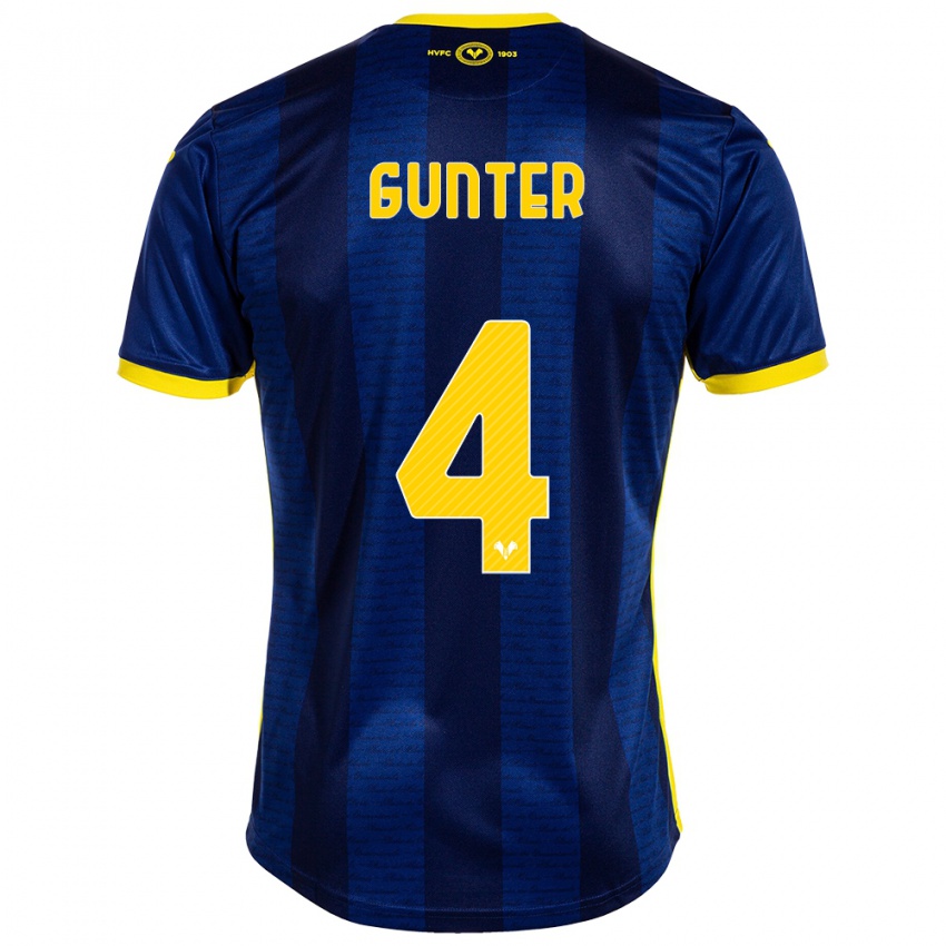 Hombre Camiseta Koray Günter #4 Armada 1ª Equipación 2023/24 La Camisa México