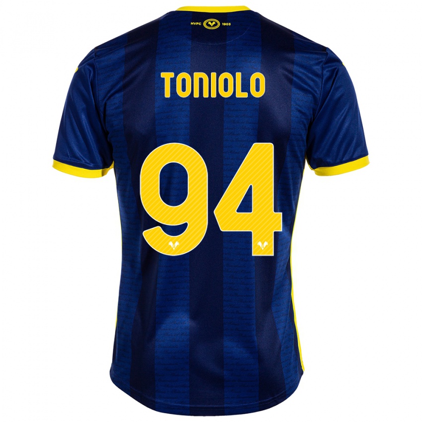 Hombre Camiseta Giacomo Toniolo #94 Armada 1ª Equipación 2023/24 La Camisa México