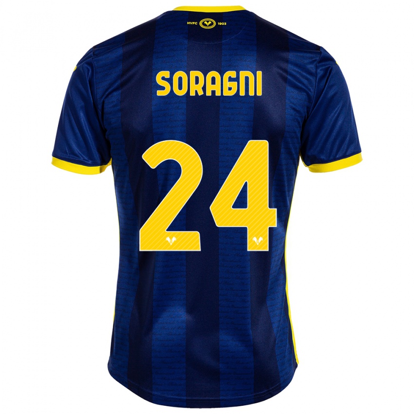 Hombre Camiseta Alberto Soragni #24 Armada 1ª Equipación 2023/24 La Camisa México