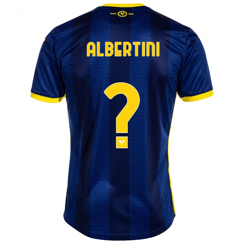 Hombre Camiseta Francesco Albertini #0 Armada 1ª Equipación 2023/24 La Camisa México
