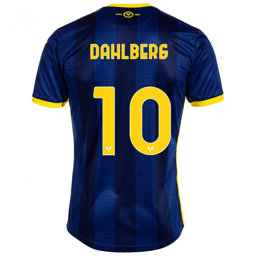 Hombre Camiseta Jonna Dahlberg #10 Armada 1ª Equipación 2023/24 La Camisa México