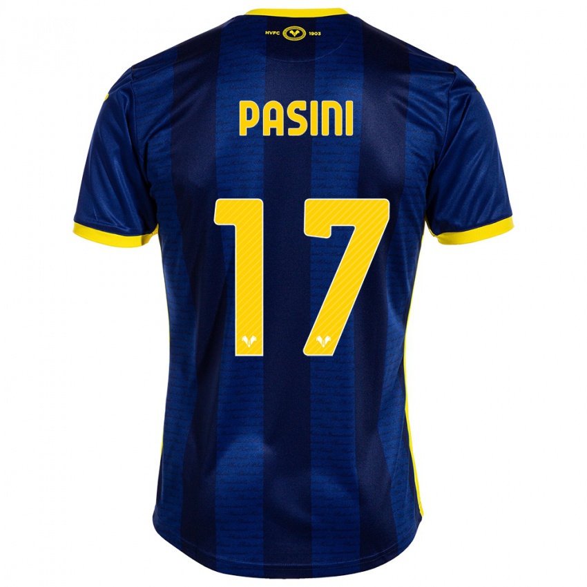 Hombre Camiseta Veronica Pasini #17 Armada 1ª Equipación 2023/24 La Camisa México