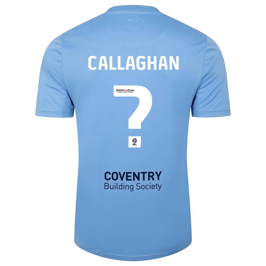 Hombre Camiseta Charlie Callaghan #0 Cielo Azul 1ª Equipación 2023/24 La Camisa México