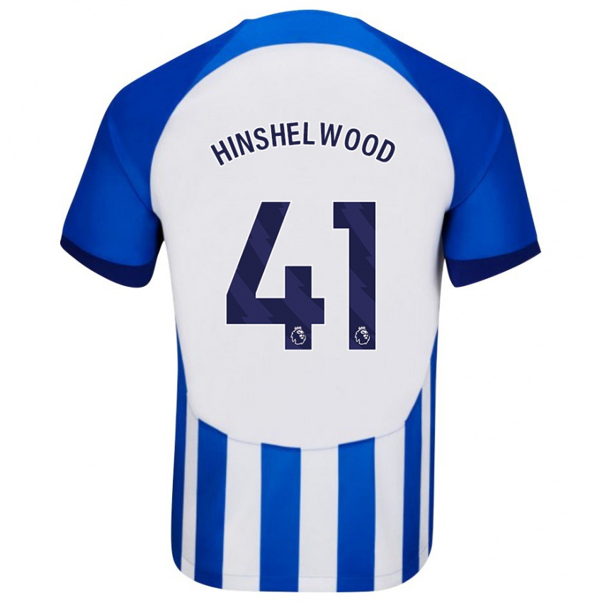 Hombre Camiseta Jack Hinshelwood #41 Azul 1ª Equipación 2023/24 La Camisa México