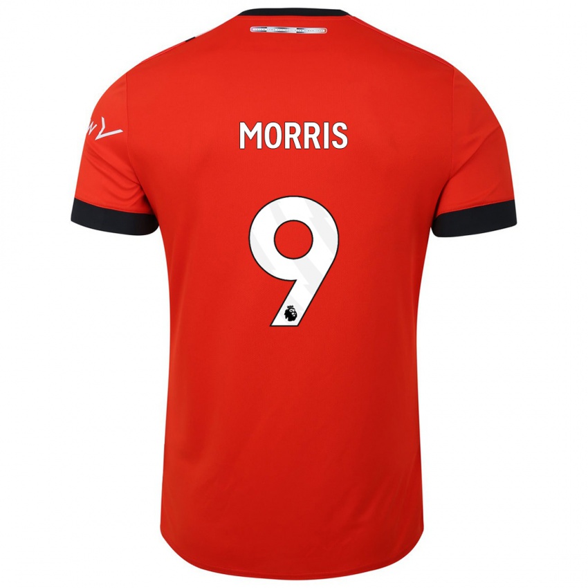 Hombre Camiseta Carlton Morris #9 Rojo 1ª Equipación 2023/24 La Camisa México