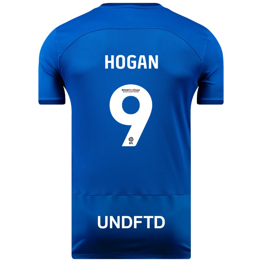 Hombre Camiseta Scott Hogan #9 Azul 1ª Equipación 2023/24 La Camisa México