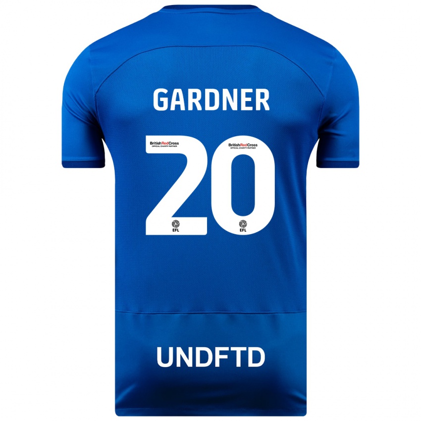 Hombre Camiseta Gary Gardner #20 Azul 1ª Equipación 2023/24 La Camisa México