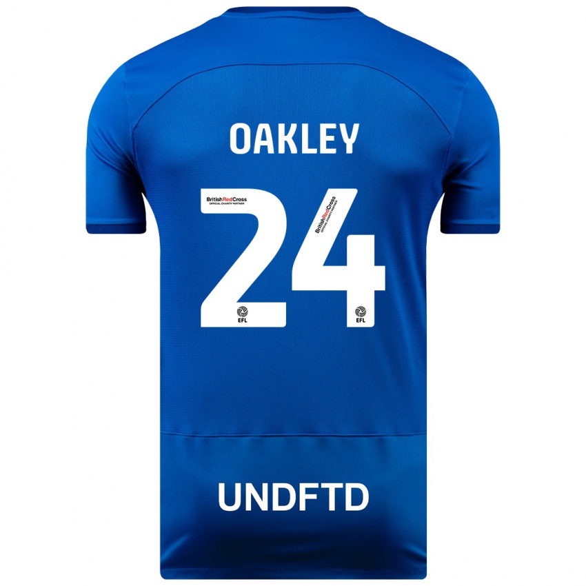 Hombre Camiseta Marcel Oakley #24 Azul 1ª Equipación 2023/24 La Camisa México