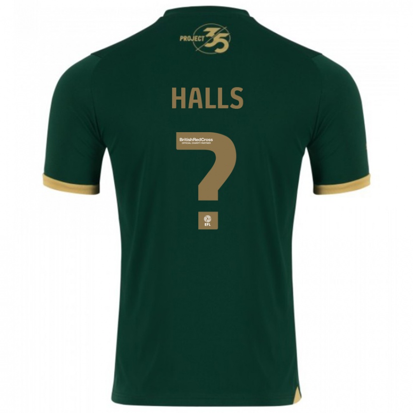 Hombre Camiseta Oscar Halls #0 Verde 1ª Equipación 2023/24 La Camisa México