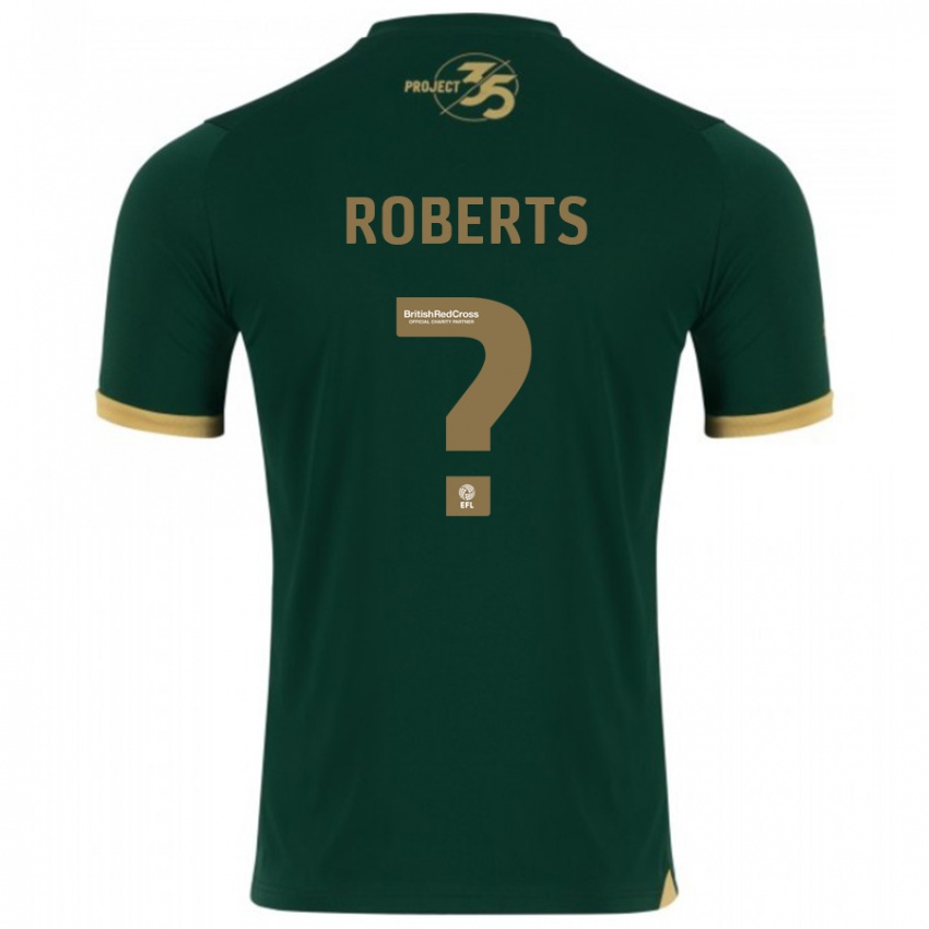 Hombre Camiseta Caleb Roberts #0 Verde 1ª Equipación 2023/24 La Camisa México