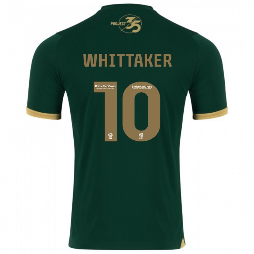 Hombre Camiseta Morgan Whittaker #10 Verde 1ª Equipación 2023/24 La Camisa México