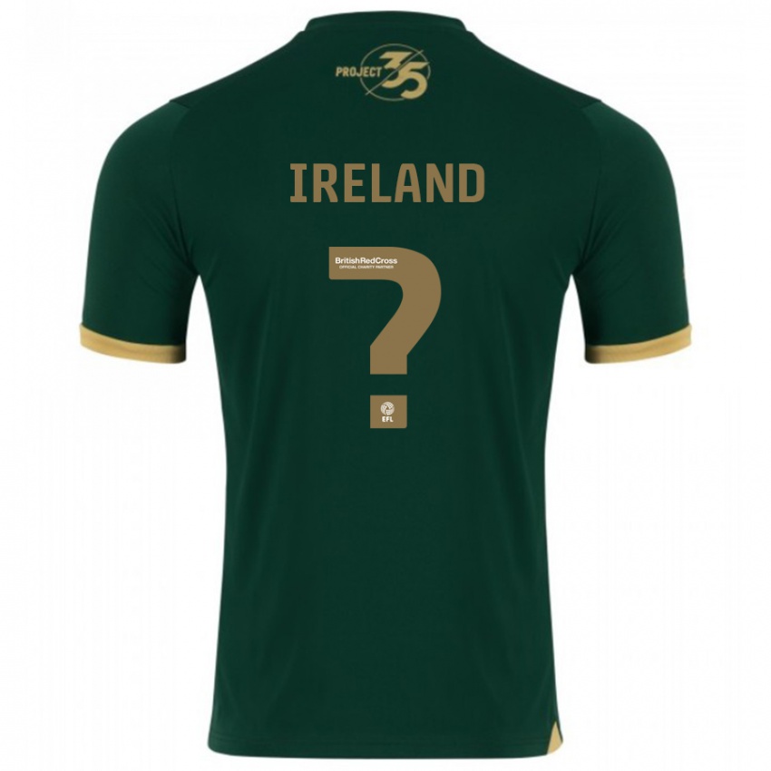Hombre Camiseta Jensen Ireland #0 Verde 1ª Equipación 2023/24 La Camisa México