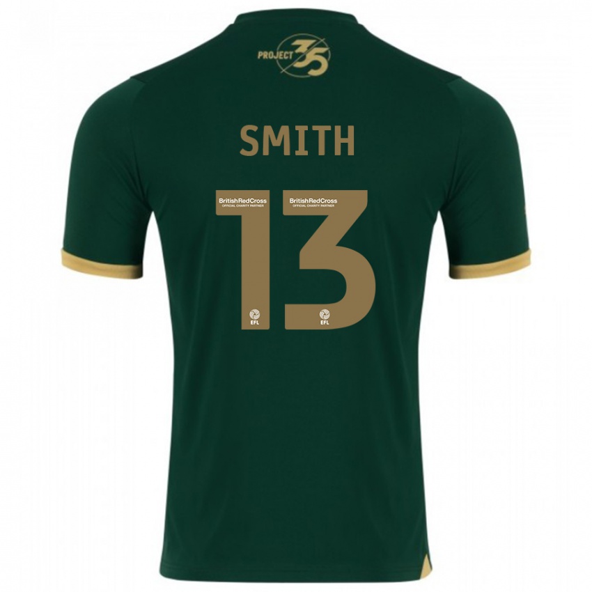 Hombre Camiseta Grace Smith #13 Verde 1ª Equipación 2023/24 La Camisa México