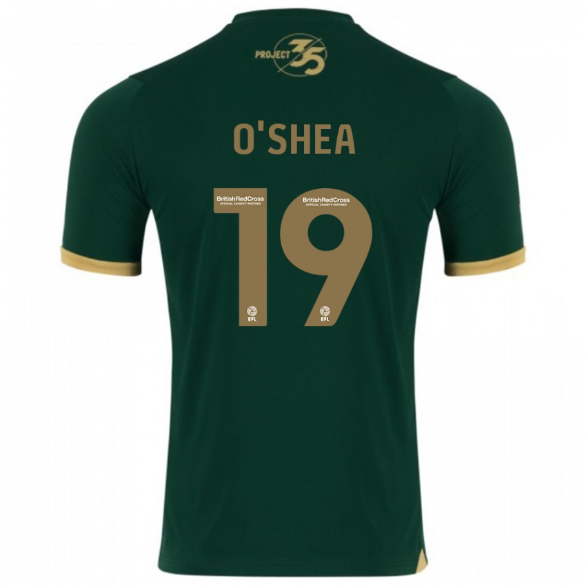 Hombre Camiseta Erin O'shea #19 Verde 1ª Equipación 2023/24 La Camisa México