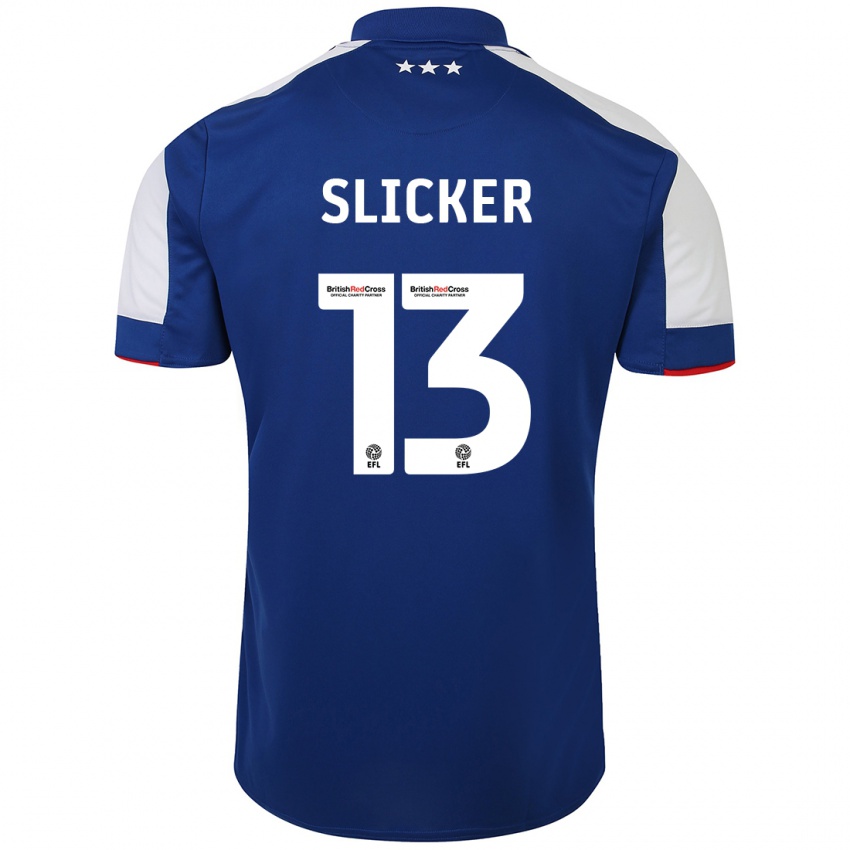 Hombre Camiseta Cieran Slicker #13 Azul 1ª Equipación 2023/24 La Camisa México