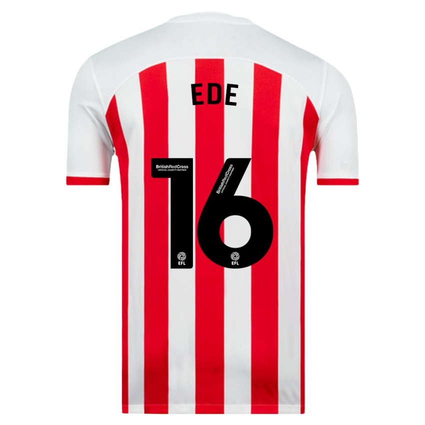 Hombre Camiseta Grace Ede #16 Blanco 1ª Equipación 2023/24 La Camisa México