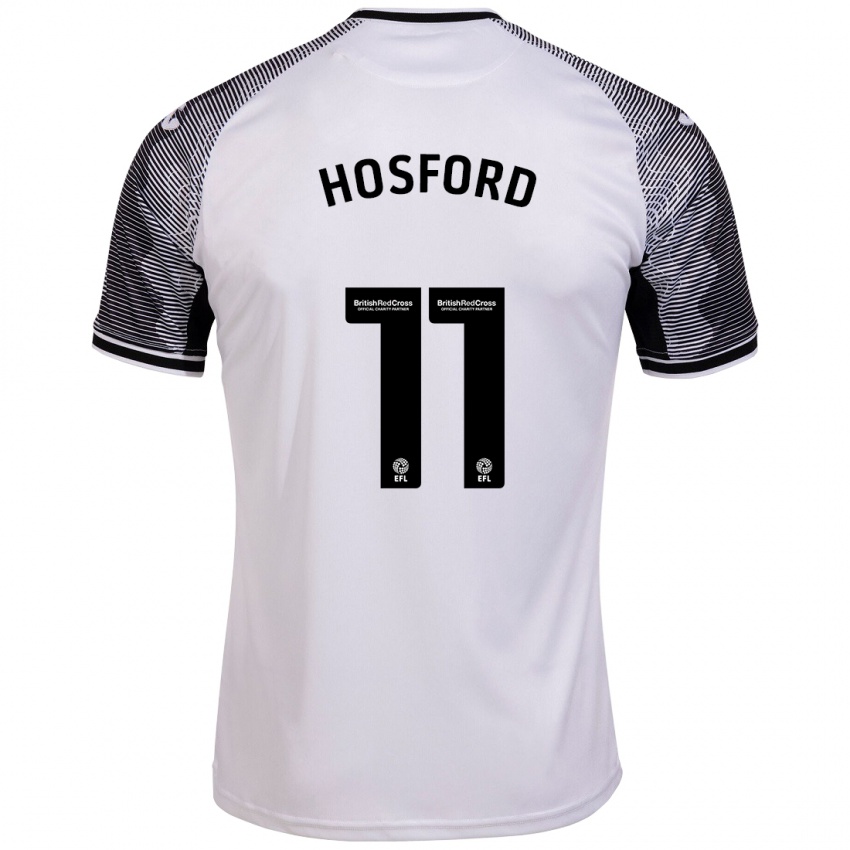 Hombre Camiseta Katy Hosford #11 Blanco 1ª Equipación 2023/24 La Camisa México