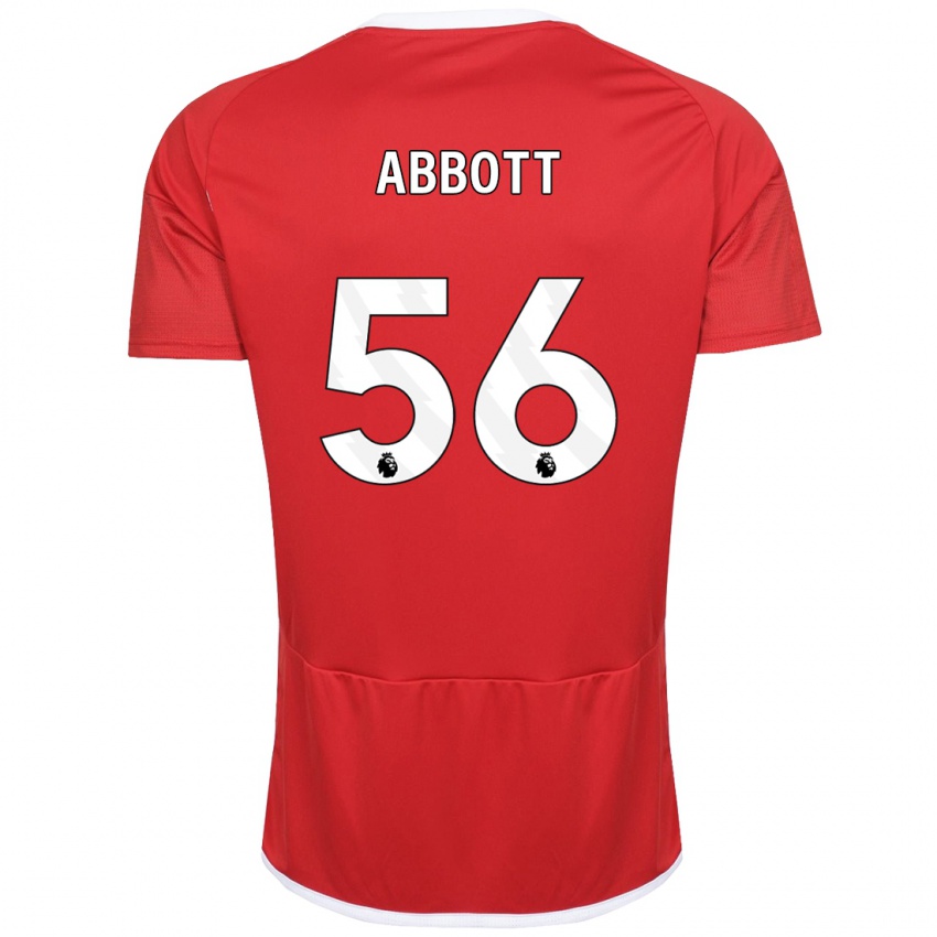 Hombre Camiseta Zach Abbott #56 Rojo 1ª Equipación 2023/24 La Camisa México